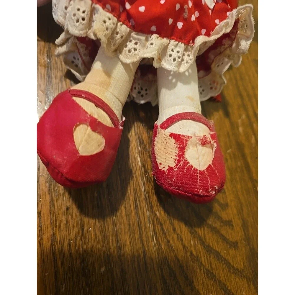 Vintage Precious Moments 1988 Valentine's Day Edition Plush Doll Applause